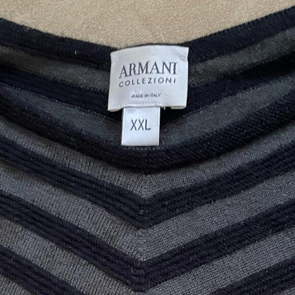 Armani Collezioni 100% Virgin Wool Sweater.  Size: XXL - Picture 7 of 10